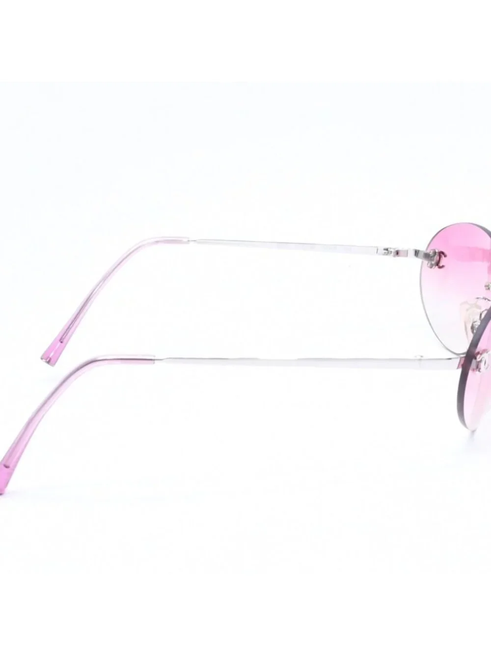 Chanel Sunglasses Rimless Eyewear CC Logo